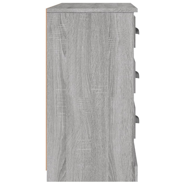 Senkki harmaa Sonoma 104,5x35,5x67,5 cm tekninen puu