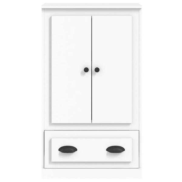 Kaappi valkoinen 60x35,5x103,5 cm tekninen puu