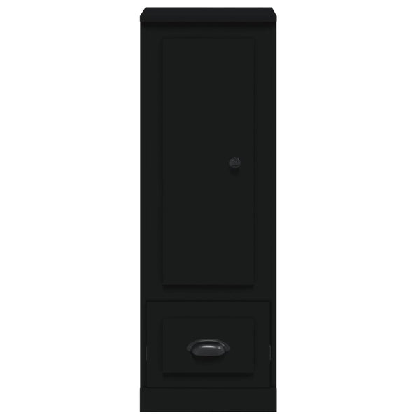 Kaappi musta 36x35,5x103,5 cm tekninen puu