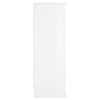 Kaappi korkeakiilto valkoinen 36x35,5x103,5 cm tekninen puu