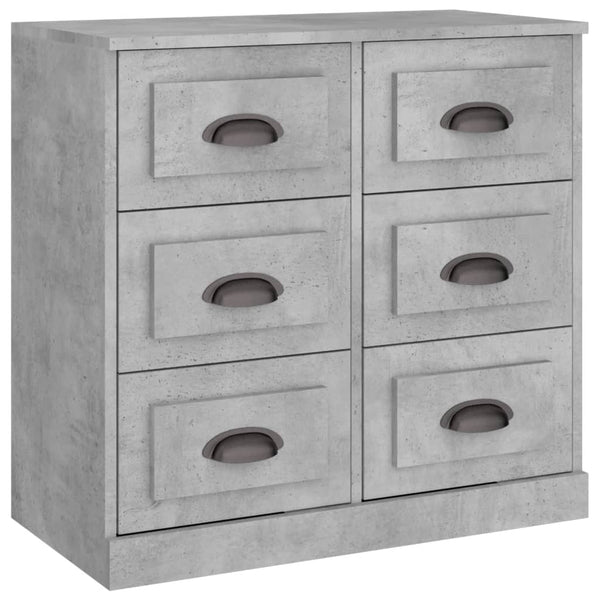 Senkki betoninharmaa 70x35,5x67,5 cm tekninen puu