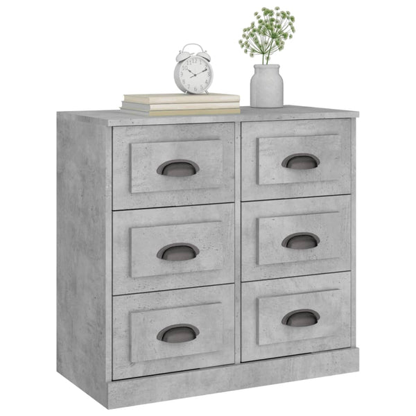 Senkki betoninharmaa 70x35,5x67,5 cm tekninen puu