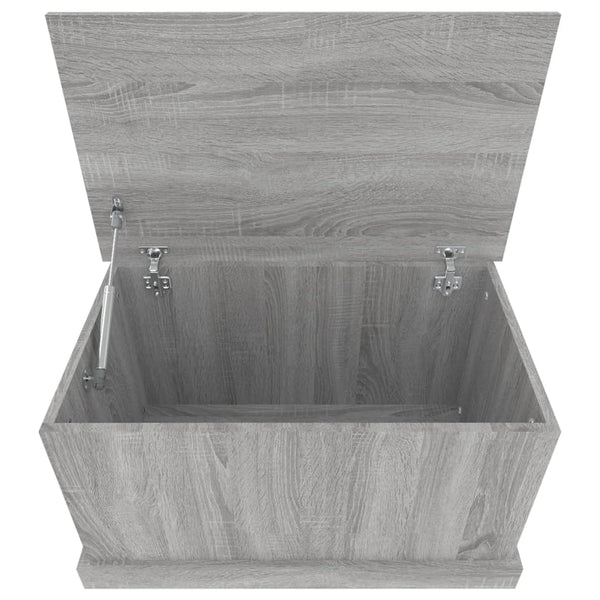 Säilytyslaatikko harmaa Sonoma 70x40x38 cm tekninen puu