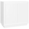 Valkoinen senkki Zdanek 80x34x75cm (puinen)
