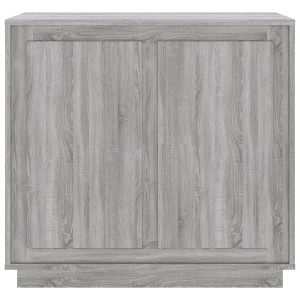 Senkki harmaa Sonoma 80x34x75 cm tekninen puu
