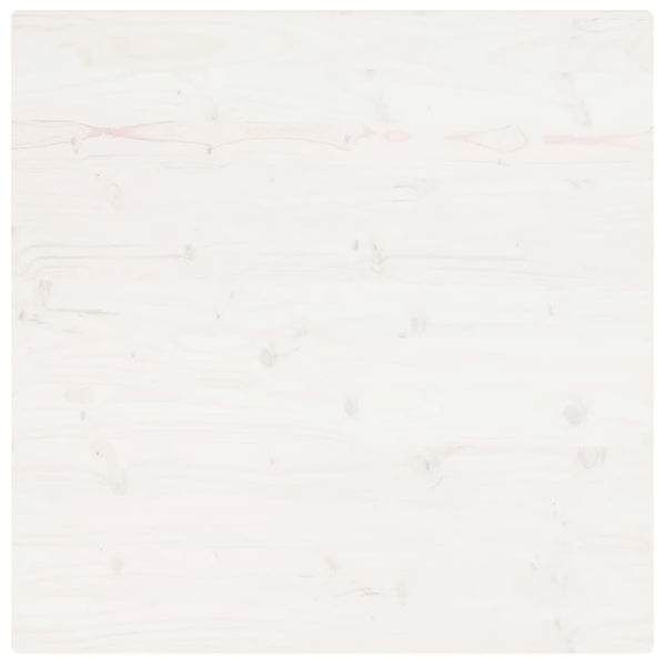 Valkoinen pöytälevy Sibiana 70x70x2,5cm (mänty neliö)