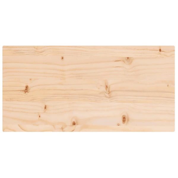 Pöytälevy Sibiana 80x40x2,5cm (mänty suorakaide)