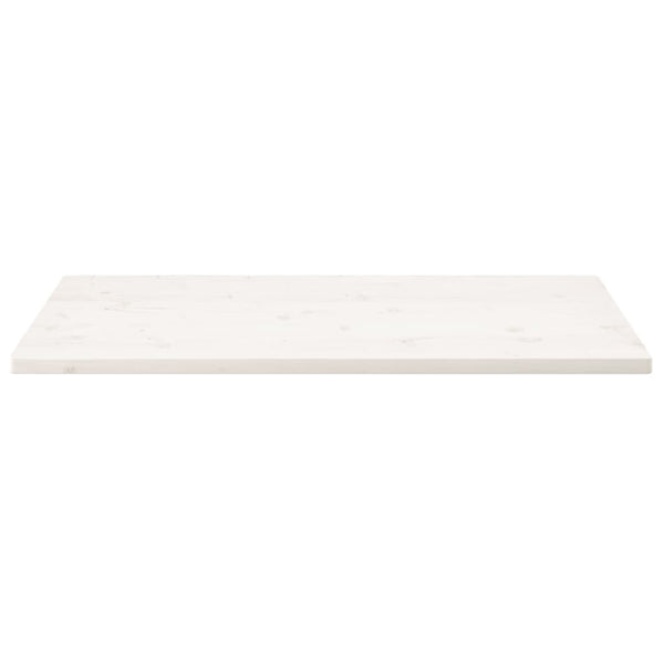 Valkoinen pöytälevy Sibiana 100x60x2,5cm (mänty suorakaide)