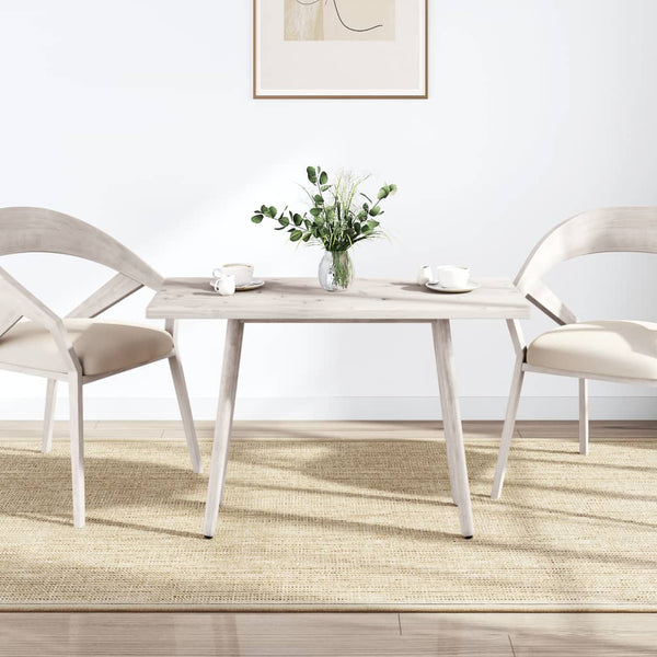 Valkoinen pöytälevy Sibiana 110x60x2,5cm (mänty suorakaide)