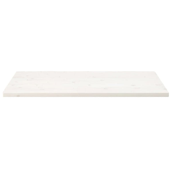 Valkoinen pöytälevy Sibiana 110x60x2,5cm (mänty suorakaide)