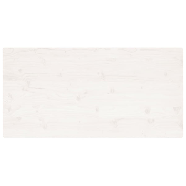 Valkoinen pöytälevy Sibiana 110x60x2,5cm (mänty suorakaide)