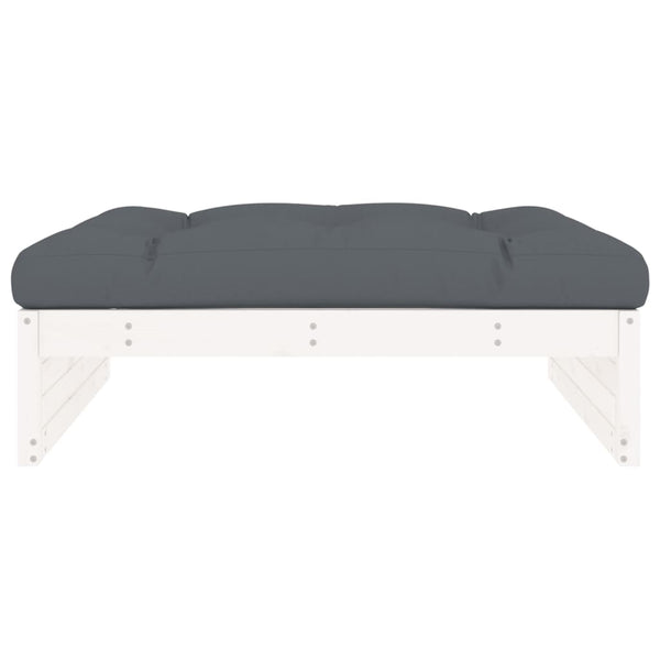 Ulkorahi valkoinen 120x80 cm täysi mänty