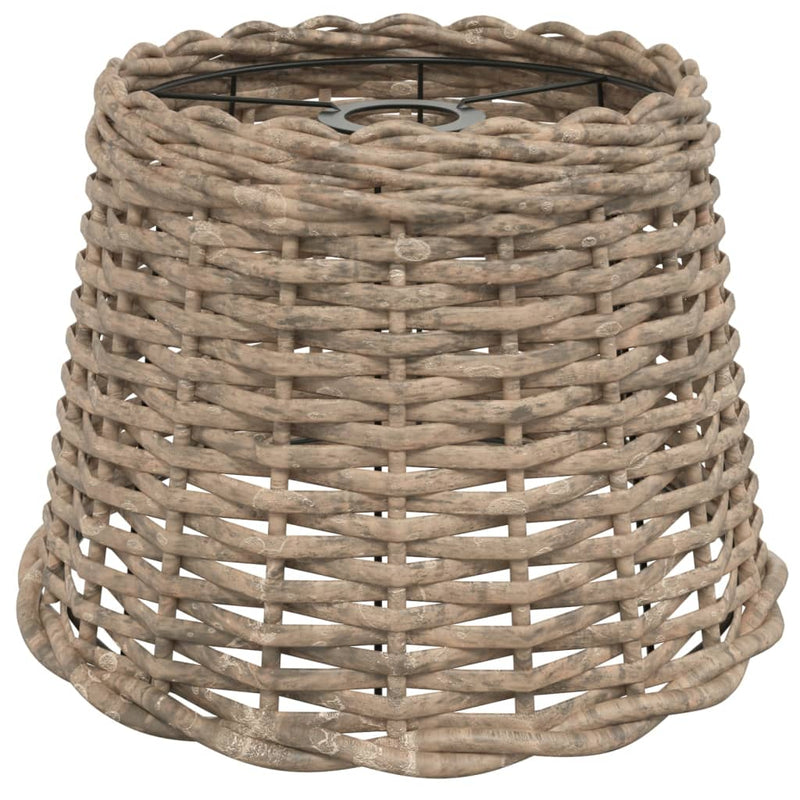 Ruskea kattovalaisimen varjostin Gherga Ø30x20cm (paju)