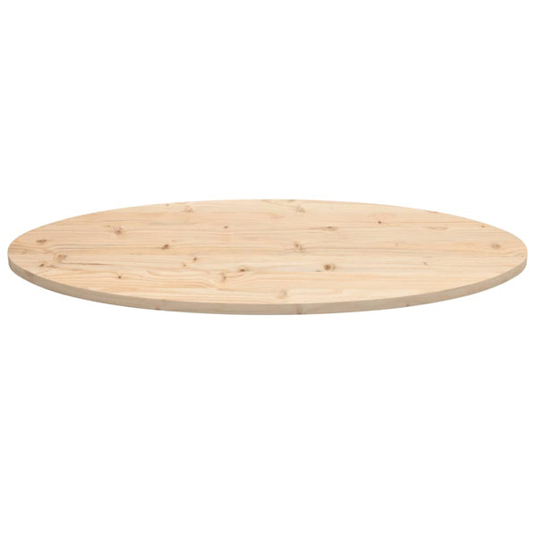 Pöytälevy 100x50x2,5 cm täysi mänty ovaali