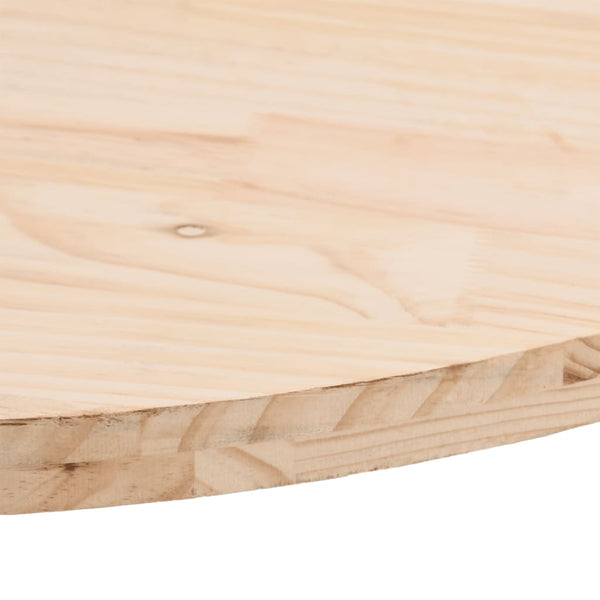 Pöytälevy 100x50x2,5 cm täysi mänty ovaali