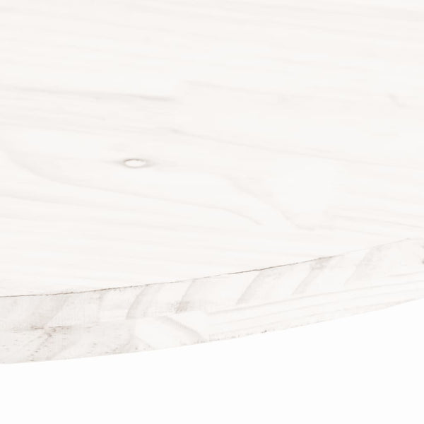 Valkoinen pöytälevy Avia 70x35x2,5cm (mänty ovaali)