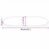 Pöytälevy Avia 90x45x2,5cm (mänty ovaali)