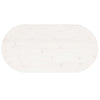 Valkoinen pöytälevy Avia 90x45x2,5cm (mänty ovaali)