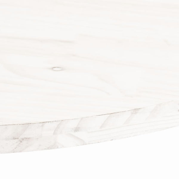 Valkoinen pöytälevy Avia 100x50x2,5cm (mänty ovaali)