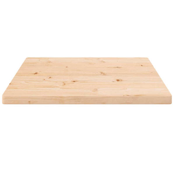 Pöytälevy 60x60x2,5 cm täysi mänty neliö