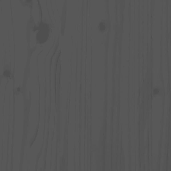 3-osainen Puutarhasohvasarja harmaa täysi mänty