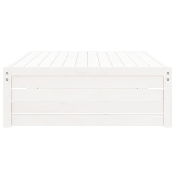 Ulkorahi valkoinen 120x80 cm täysi mänty