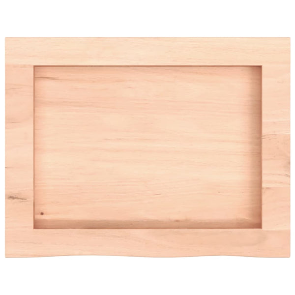 Käsittelemätön seinähylly Karlie 40x30x(2-6)cm (tammi)