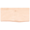 Käsittelemätön seinähylly Karlie 60x30x(2-6)cm (tammi)