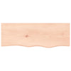Käsittelemätön seinähylly Karlie 80x30x(2-4)cm (tammi)