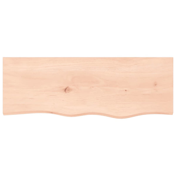 Käsittelemätön seinähylly Karlie 80x30x(2-4)cm (tammi)