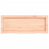 Käsittelemätön seinähylly Karlie 80x30x(2-4)cm (tammi)