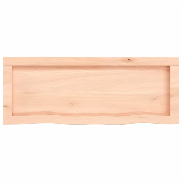 Käsittelemätön seinähylly Karlie 80x30x(2-4)cm (tammi)