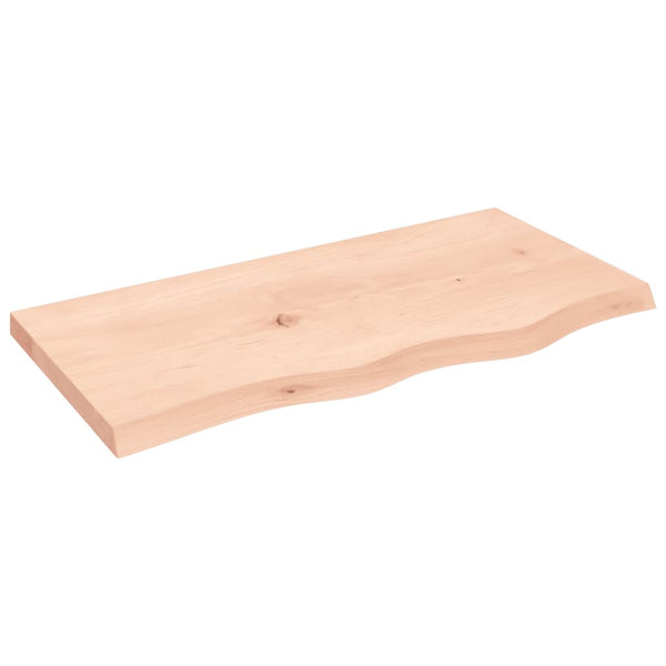 Käsittelemätön seinähylly Karlie 80x40x(2-4)cm (tammi)