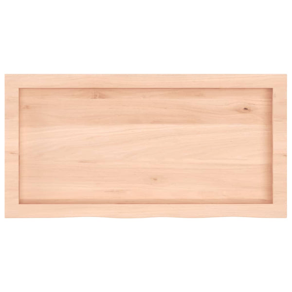 Käsittelemätön seinähylly Karlie 80x40x(2-4)cm (tammi)