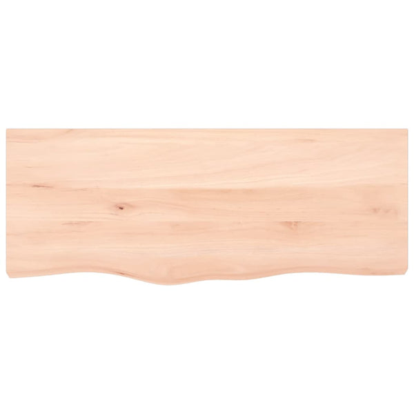 Käsittelemätön seinähylly Karlie 100x40x(2-4)cm (tammi)