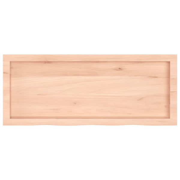 Käsittelemätön seinähylly Karlie 100x40x(2-4)cm (tammi)