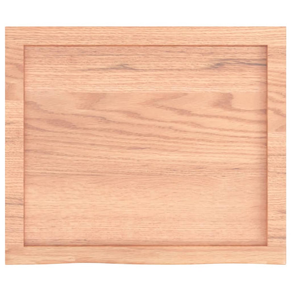Vaaleanruskea seinähylly Karlie 60x50x(2-6)cm (käsitelty täystammi)