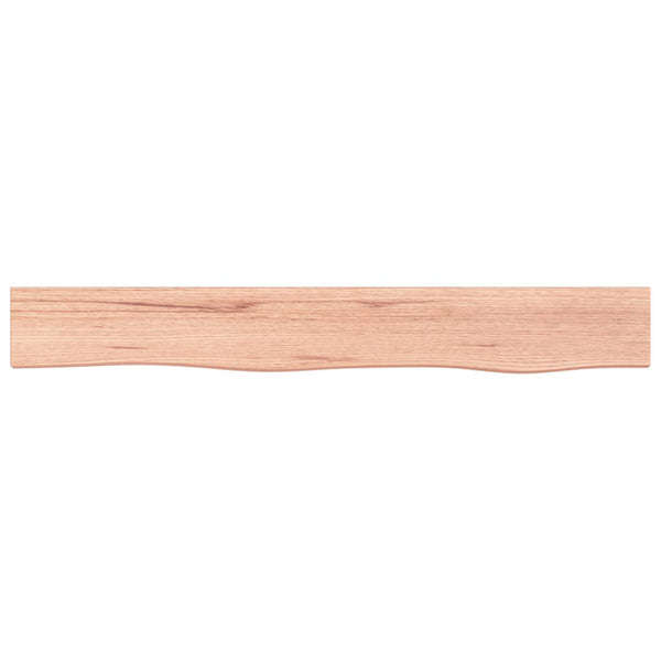 Vaaleanruskea seinähylly Karlie 80x10x2cm (käsitelty täystammi)