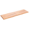 vidaXLPöytälevy ruskea 200x60x(2-6)cm käsitelty täystammi elävä reuna