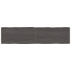 vidaXLPöytälevy ruskea 200x50x(2-6)cm käsitelty täystammi elävä reuna