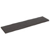 vidaXLPöytälevy ruskea 200x50x(2-6)cm käsitelty täystammi elävä reuna