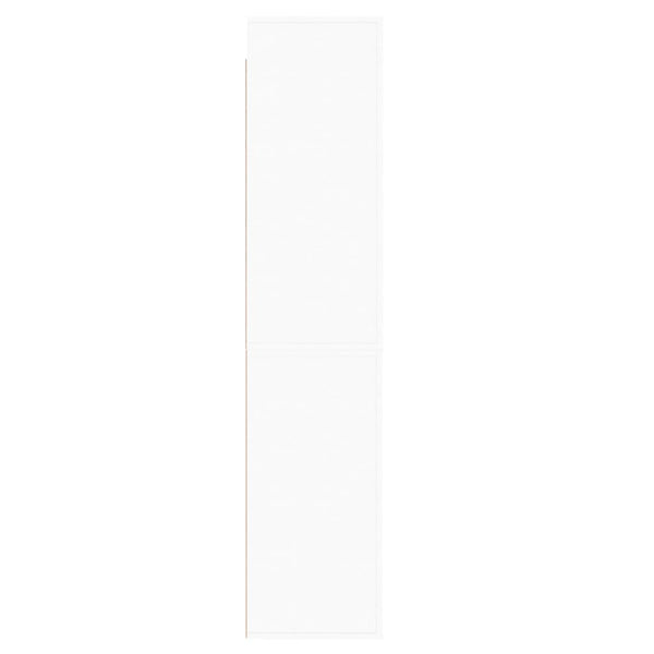 Kaappi valkoinen tekninen puu