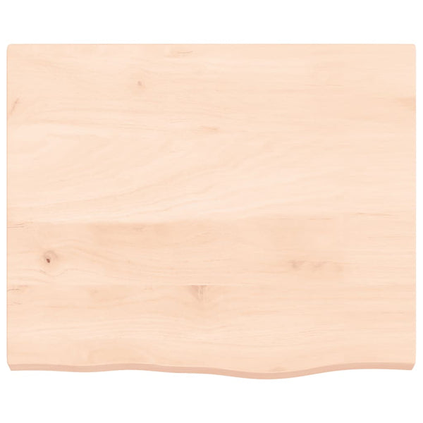 Käsittelemätön pöytälevy Tatjana 60x50x(2-4)cm (täystammi)