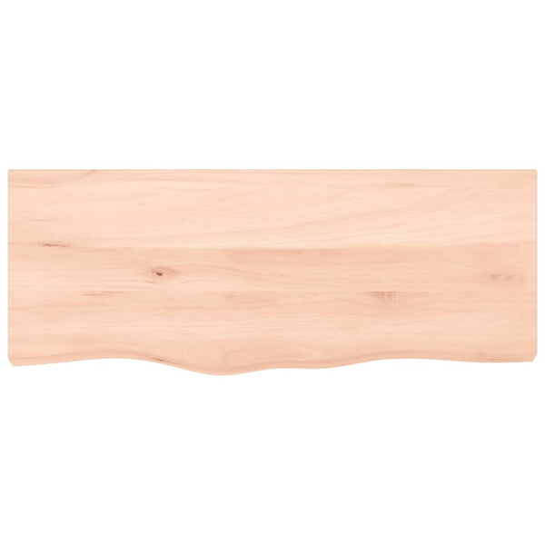 Käsittelemätön pöytälevy Tatjana 100x40x2cm (täystammi)