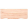 Käsittelemätön pöytälevy Tatjana 100x40x(2-4)cm (täystammi)
