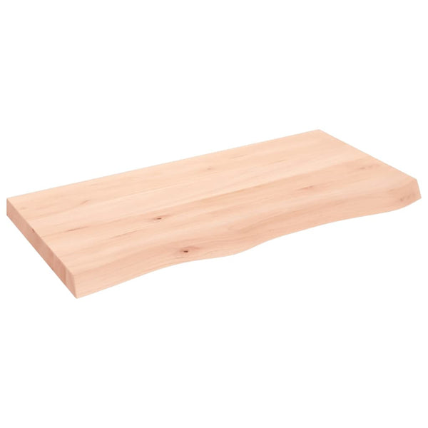 Käsittelemätön pöytälevy Tatjana 100x50x(2-6)cm (täystammi)
