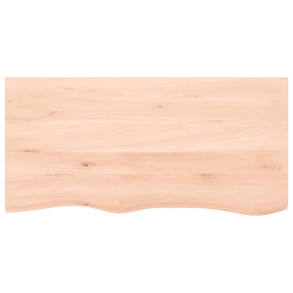 Käsittelemätön pöytälevy Tatjana 100x50x(2-6)cm (täystammi)
