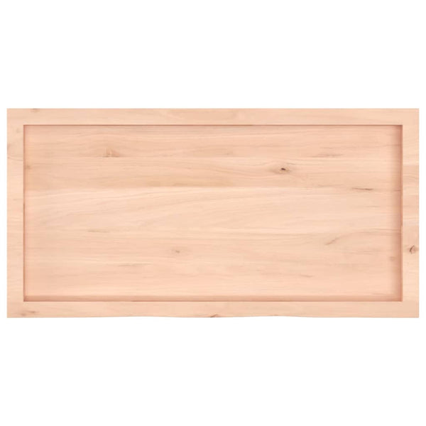 Käsittelemätön pöytälevy Tatjana 100x50x(2-6)cm (täystammi)
