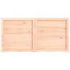 Pöytälevy 120x60x(2-6) cm käsittelemätön täystammi