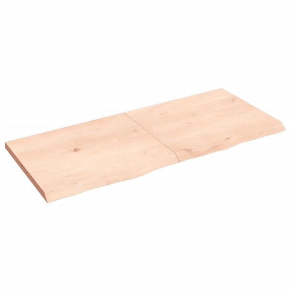Pöytälevy 140x60x(2-4) cm käsittelemätön täystammi
